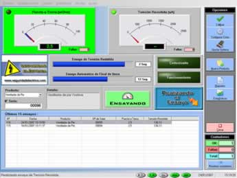 Equipo para ensayos de Seguridad El�ctrica IEC 60335